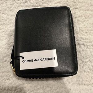 New Comme Des Garçons leather wallet